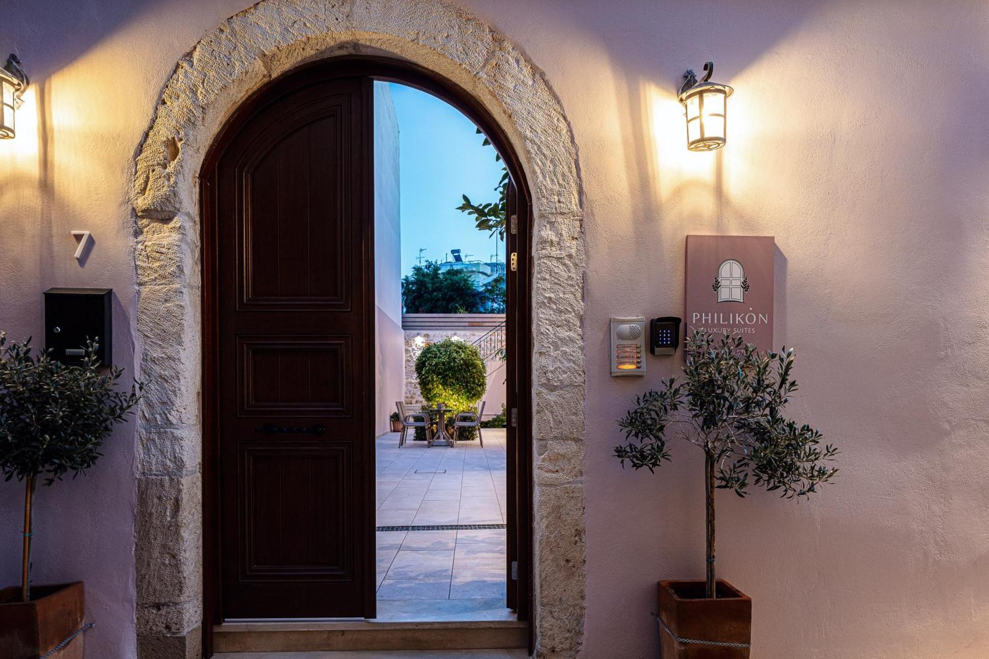 Philikon Luxury Suites Retimno Zewnętrze zdjęcie